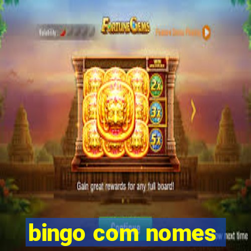 bingo com nomes